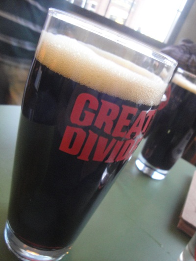 Smoked Baltic Porter at The Great Divide Tap Room Denver