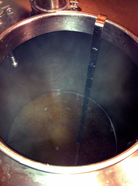 Filling Boil Kettle 